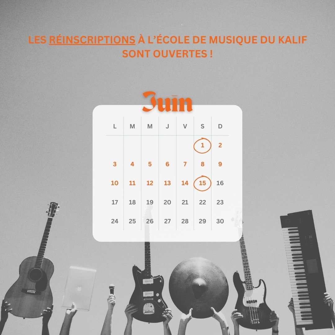 Réinscriptions à l'école du Kalif